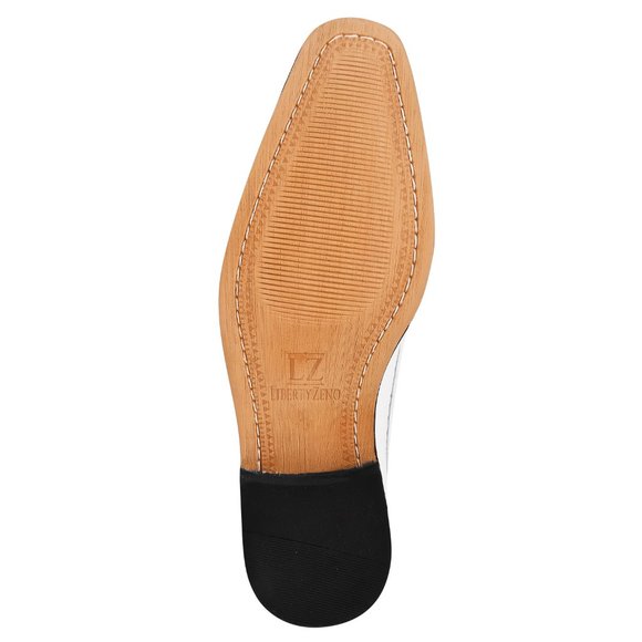 Jostin Genuine Leather Lizard Print Oxford Dress Shoes main image 5